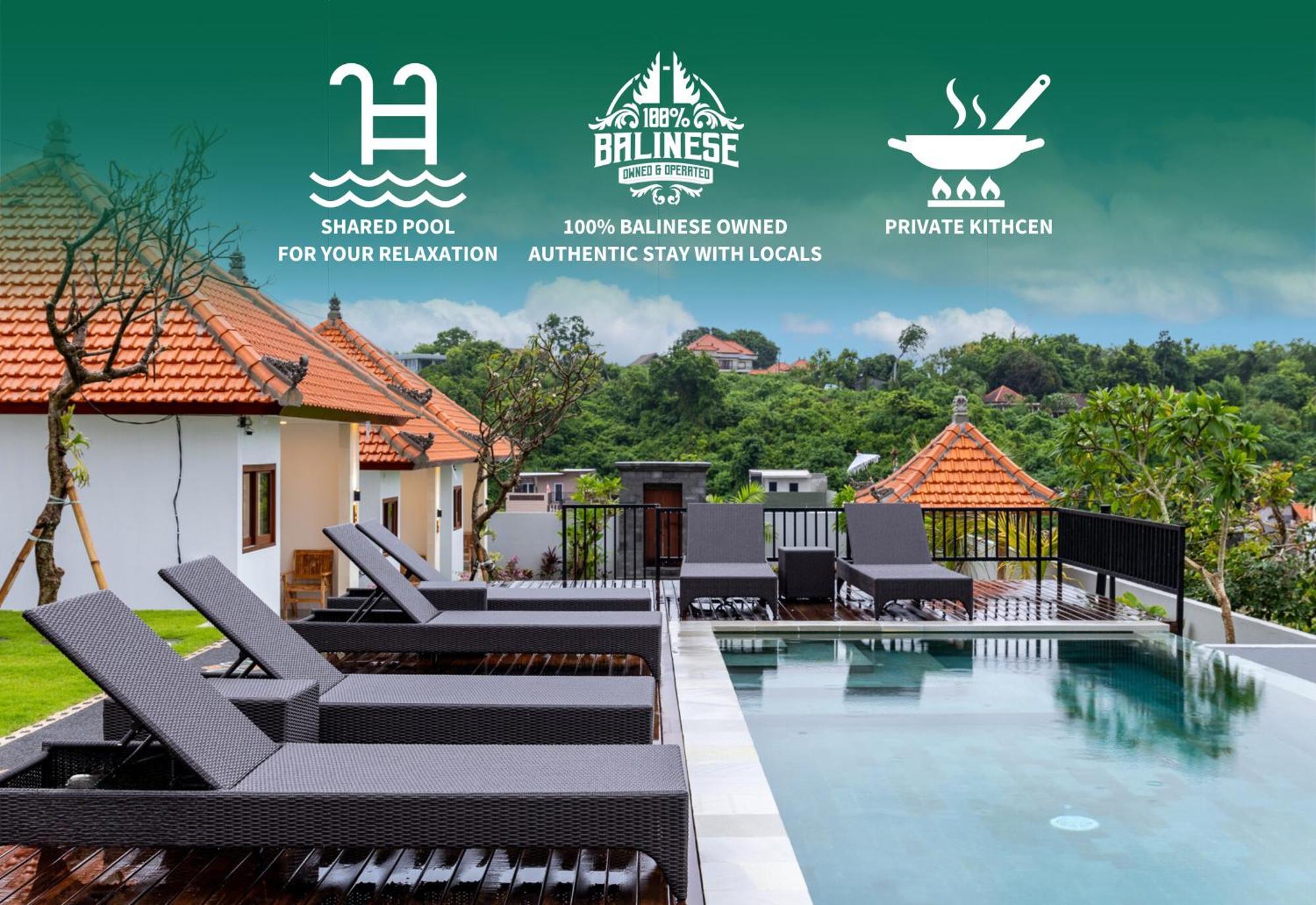 Agra Villa Bali By Bukit Vista Ungasan Dış mekan fotoğraf